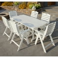 thumbnail image 4 of POLYWOOD&reg; Nautical Recycled Plastic Highback Patio Chair, 4 of 7