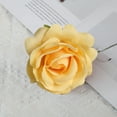 thumbnail image 3 of Sunjoy Tech 2Pcs 7CM Artificial Rose Head Colorful Realistic Reusable Non-withering DIY Home Office Wedding Decoration Small Faux Silk Flower Festival Gift, 3 of 8