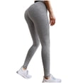 thumbnail image 2 of Puntoco - Leggings elásticos para mujer, para yoga, fitness, correr, gimnasio, deportes, pantalones activos de longitud completa Puntoco Puntoco-2667, 2 of 8