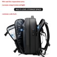 thumbnail image 2 of Travel Men 17 inch Laptop Backpack vacuum compression Backpack Business Large Capacity school Backpack expand outdoor backpack DMH, 2 of 5
