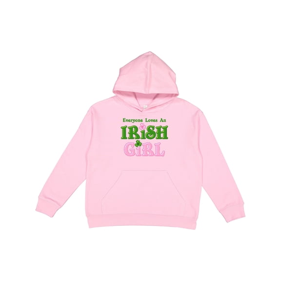 Inktastic Loves an Irish Girl Youth Hoodie Sweatshirt