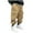 Khaki, variant on Babcutegg Cargo Pants for Kid Boys Wide Leg Back to School Wear Elastic Waist Kids Outfit Black Size 7
