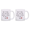 thumbnail image 1 of ThisWear Aunt Gift Aunt & Niece Rarely Apart Funny Aunt Gifts Crazy Aunt Mug 11 ounce 2 Pack Coffee Mugs, 1 of 4