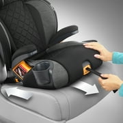 Chicco KidFit Zip Plus 2-in-1 Belt Positioning Booster Car Seat - Seascape (Blue), New