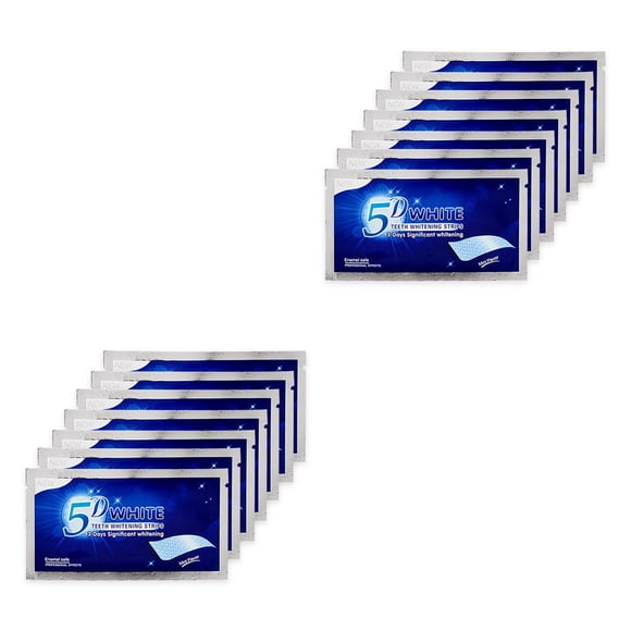 Minnieouse Pegatinas para blanquear los superiores e inferiores para adultos, removedor de placa dental, blanqueador, eliminación de manchas de Type5 NO5 Minnieouse CBP183764