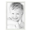 thumbnail image 2 of ArtToFrames 22" x 33" White Picture Frame, 22x33 inch White MDF Poster Frame (WOM-3966),  Pack, 2 of 8