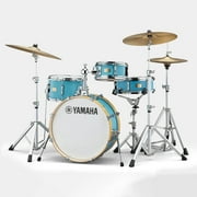 Yamaha Stage Custom Hip Kit, 4 Piece Drum Shell Pack Matte Surf Green