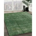 thumbnail image 3 of Ahgly Company Machine Washable Indoor Rectangle Industrial Modern Medium Forest Green Area Rugs, 2' x 4', 3 of 7
