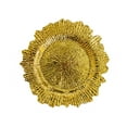 thumbnail image 1 of Elegant Decorative Charger Plate, Embossed Scalloped Tray for Centerpieces & Table Decor, 12.2-Inch, 1 of 5