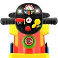 thumbnail image 3 of Disney: Mickey Mouse 2-in-1 Battery-Powered Ride-on Choo Choo Train W/ Caboose & Tracks, 3 of 11