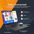 thumbnail image 4 of LG Gram 16" WQXGA Touchscreen Laptop, Intel Core i7 1165G7, 16GB RAM, 2TB SSD, Fingerprint ID, Backlit Keyboard, Intel Iris Xe Graphics, Wi-Fi 6, Stylus Pen, Win 11 Pro, Black, 32GB Hotface USB Card, 4 of 9