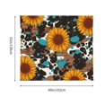 thumbnail image 3 of Yiaed Vintage Sunflowes Print Tapestry for Bedroom,Tapestry Wall Tapestries, Tapestry Aesthetic for Living Room Dorm Room 51" X 60", 3 of 6