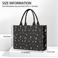 thumbnail image 3 of Large Capacity Tote Bag,Black Beige Sun Moon Star Planet Pattern Handbag Fashion Luxury Tote Bag,15.7"x13"x 5.1" Inches,Laptop Compatible, 3 of 6