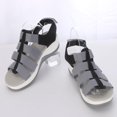 thumbnail image 4 of Zapatillas de verano para mujer, zapatos informales para mujer, sandalias con cuña de plataforma ligera Wmkox8yii  nm7358, 4 of 7