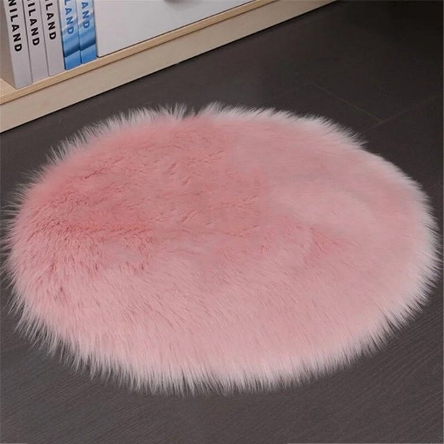 Pet Heating Plush Pad 40cm Usb Electric Mat Constant Temperature Pet Bed Blanket Puppy Heater Portable Cat Winter Sleep Cushion ShopWise Round