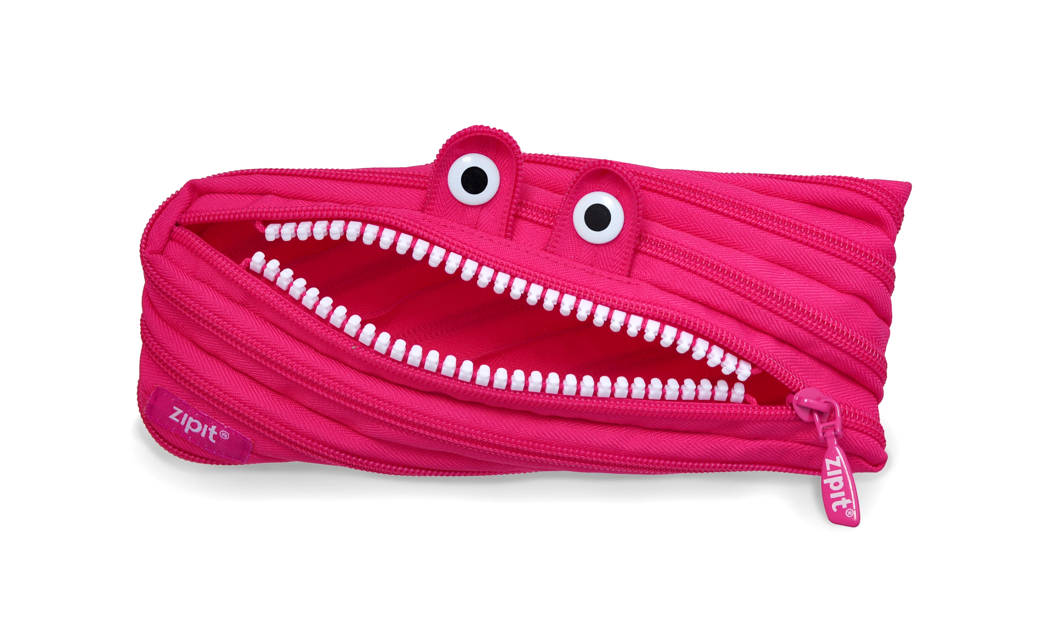 ZIPIT Zipper Monster Pencil Pouch Dazling Pink