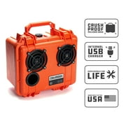 DemerBox Portable Bluetooth Speaker with Waterproof, Yellow, DB2-1300-YLW