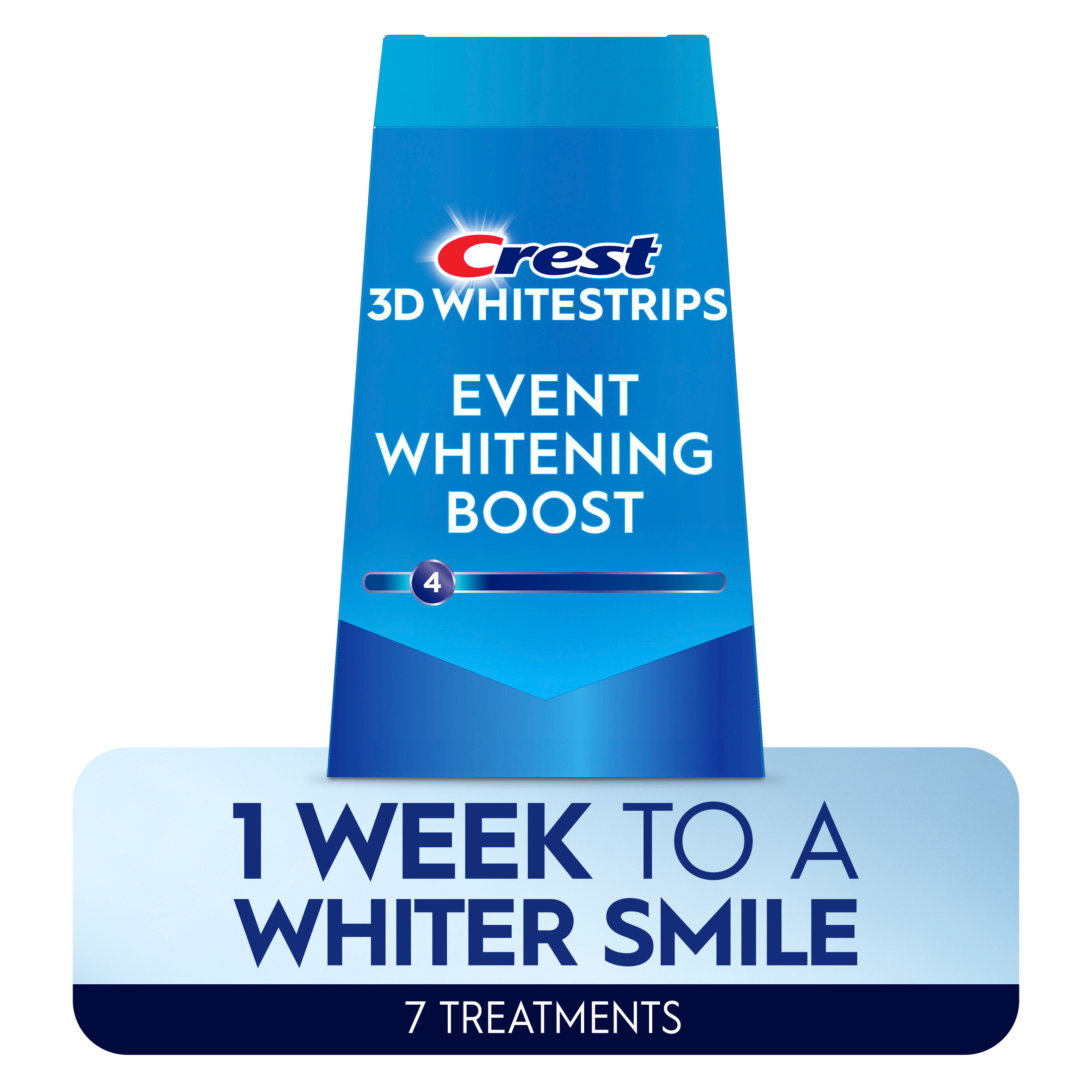 Crest 3DWhitestrips At-Home Teeth Whitening Kit, 7 Treatments photo 1