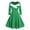 Green Dresses, variant on Womens Christmas Dresses Long Sleeve V-Neck Cocktail Dress Holiday Faux Fur Trim A Line Dresses Casual Swing Dress Christmas Gift for Women