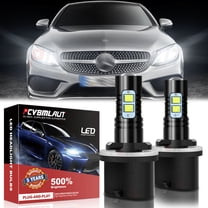 2Pcs 899 880 LED Fog Light Bulbs Super Bright 892 880 6000K White LED Bulb for Fog DRL Lights