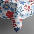 thumbnail image 2 of Pioneer Flower Floral Print Pattern Rectangle Tablecloth 60"x120",Waterproof Polyester Rectangle Table Cloth, Wipeable Spillproof Polyester Tablecloth for Dining, Camping, Indoor and Outdoor, 2 of 6
