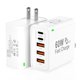thumbnail image 1 of Bloque de cargador rápido USB C Caniifoto de 60 W y 5 puertos para iPhone, 1 of 7