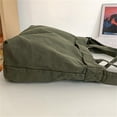 thumbnail image 6 of Sunyuer Vintage Canvas Tote Bag for Women Men, Casual Messenger Bag Large Crossbody Bag Working Shoulder Bag with Pockets, 6 of 8