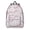 Gray Pink Baseball, variant on Beige and Pink Baseball Pattern Backpack for School, Cute School Bag with Adjustable Shoulder Straps and Padded Back, 15.7"x11.8"x5.5"