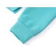 thumbnail image 4 of Cooltree Scuba Knit Sweatshirt for girls - Soft Long Sleeve Lightweight Sporty Blue Top Size 16/18, 4 of 7