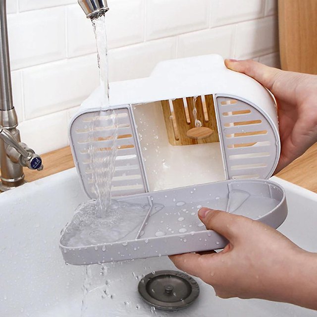 Estante para cubiertos, estante para cuchillos, estante de drenaje para cubiertos ABS, caja de almacenamiento, cuchara, tenedor, palillos, almacenamiento de cocina Rac ZefeiWu 8390606765468