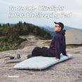 thumbnail image 4 of Naturehike, Ultralight Inflatable Hiking Sleeping Pad, Outdoor Camping Insulated Air Mat, Portable Backpacking Air Sleeping Pad, Double-layer Air Valve, Thickened & Shock Absorption, R-value 3.2, 4 of 17