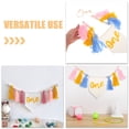thumbnail image 3 of unbranded 2Ud Banner Bohemio Para Primer Cumpleaños Con Borlas Ideal Para De Fiesta, 3 of 8