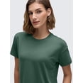 thumbnail image 5 of Remera CRZ YOGA de Algodón Pima Manga Corta Verde M, 5 of 5