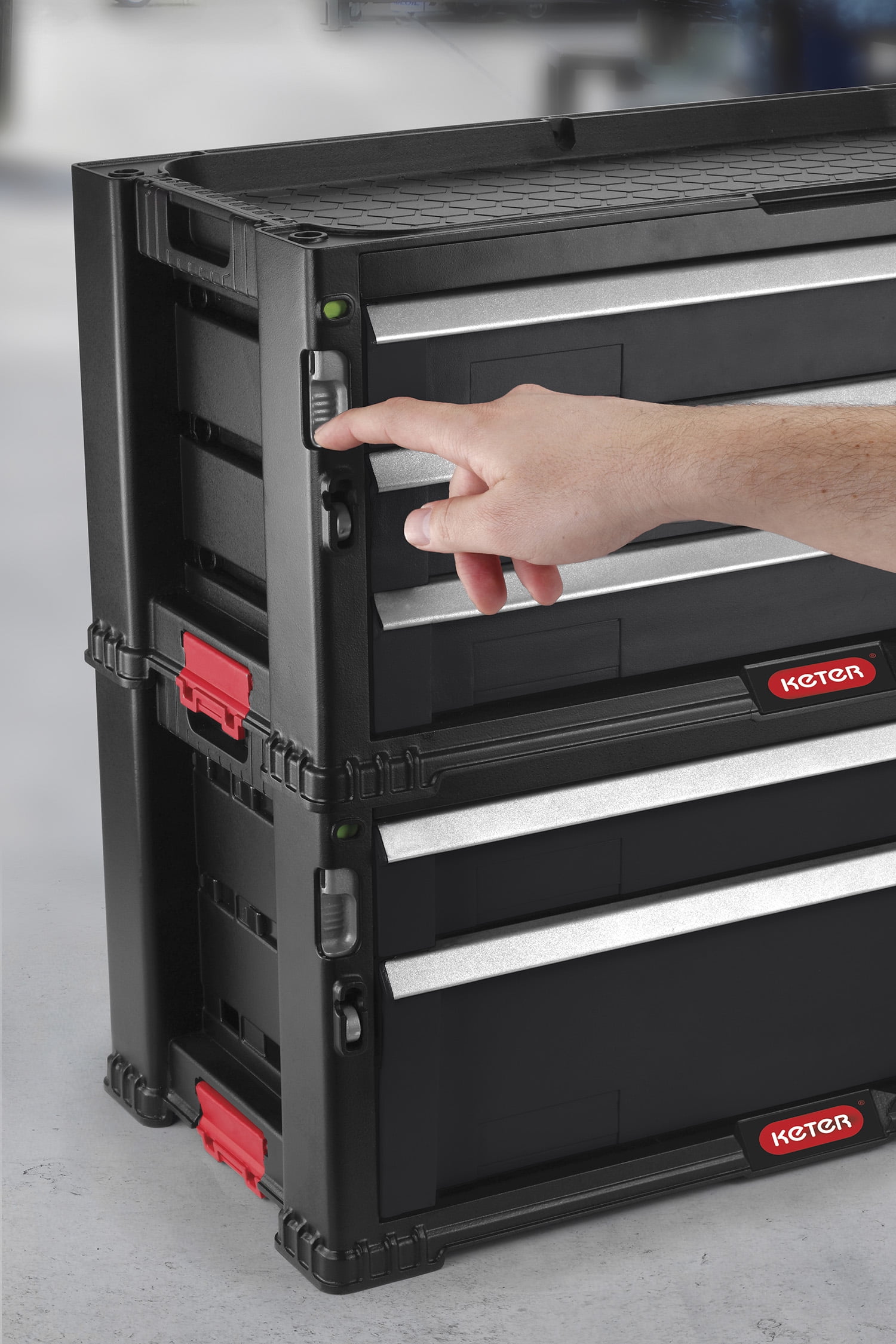 Keter 5 drawer 2024 modular tool storage