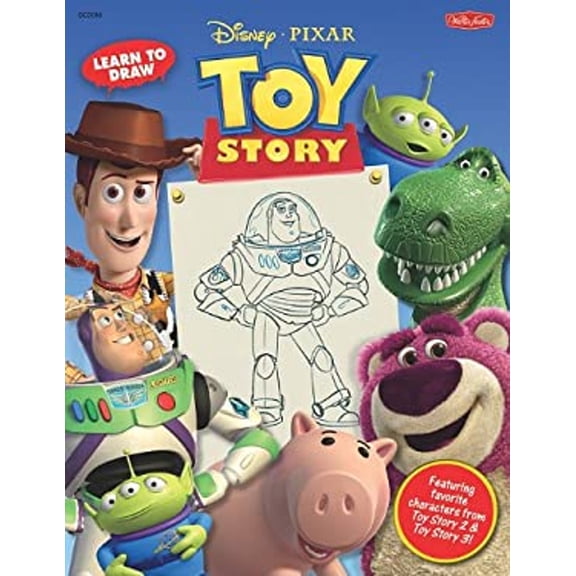 Pre-Owned Learn to Draw Disney/Pixar Toy Story : Featuring Favorite Characters from Toy Story 2 and Toy Story 3! (Hardcover) 9781936309009
