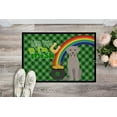thumbnail image 2 of Gray Labrador Retriever St. Patrick's Day Indoor or Outdoor Mat 24x36 36 in x 24 in, 2 of 5