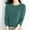 Green, variant on Women'S Sweaters Women'S Pullover Sweaters Long Sleeve Crew Neck Lightweight Sweaters Fall Sweater Winter Outfits