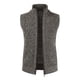 thumbnail image 1 of Chaleco de invierno para hombre, suéter de punto con cuello de moda grueso de vellón, chaqueta tipo cárdigan cálida para hombre, 1 of 5