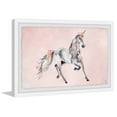 thumbnail image 2 of Marmont Hill Pink Unicorn Dream Framed Wall Art, 2 of 6