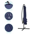 thumbnail image 5 of CHYVARY 8.2ft Navy Blue Offset Patio Umbrella Rectangular Shape, UV-resistant, 5 of 7
