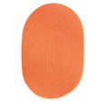thumbnail image 1 of Rhody Rug S042R096X096 Solid 8' Round Rug Mango, 1 of 1