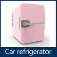 thumbnail image 4 of Dsseng 6L Hot & Cold Car Refrigerator  1X Compact and Stylish Mini Fridge with Reversible Door and Adjustable Temperature Control  Suitable for Car  Home  Office  and RV Use, 4 of 7