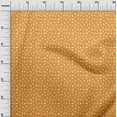 thumbnail image 3 of oneOone Georgette Viscose Yellow Fabric Kids Foot Sewing Craft Projects Fabric Prints By Yard 42 Inch Wide, 3 of 5