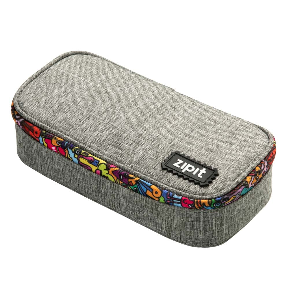 ZIPIT Jumbo Pencil Case for Adults, Pen Organizer, Wide Opening with