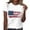 shirts 109#White, variant on WAYUTE Womens 250 Anniversary USA Shirt Us National Flag Everyday Comfort Soft Knit Top Casual Daily Wear 4th of July T Shirts