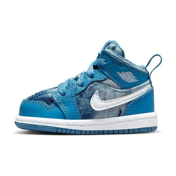 Toddler's Jordan 1 Mid Dutch Blue/White (DM8950 400) - 7