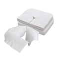 thumbnail image 4 of 100 fundas de almohada desechables para salón de belleza, fundas suaves y profesionales para reposacabezas de sillas, mesas de , camas de salón Forma de Y, 4 of 8