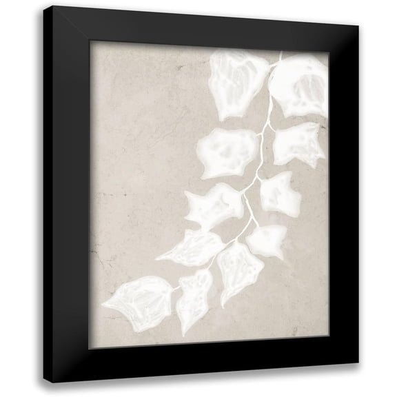 Urban Road 12x14 Black Modern Framed Museum Art Print Titled - Paper Bark III