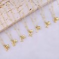 thumbnail image 2 of DESIGNICE Name Necklace,26-Letter Heart Design Name Necklaces for Women,Personalized Customization Custom Name Necklace,Gold,StyleV, 2 of 6