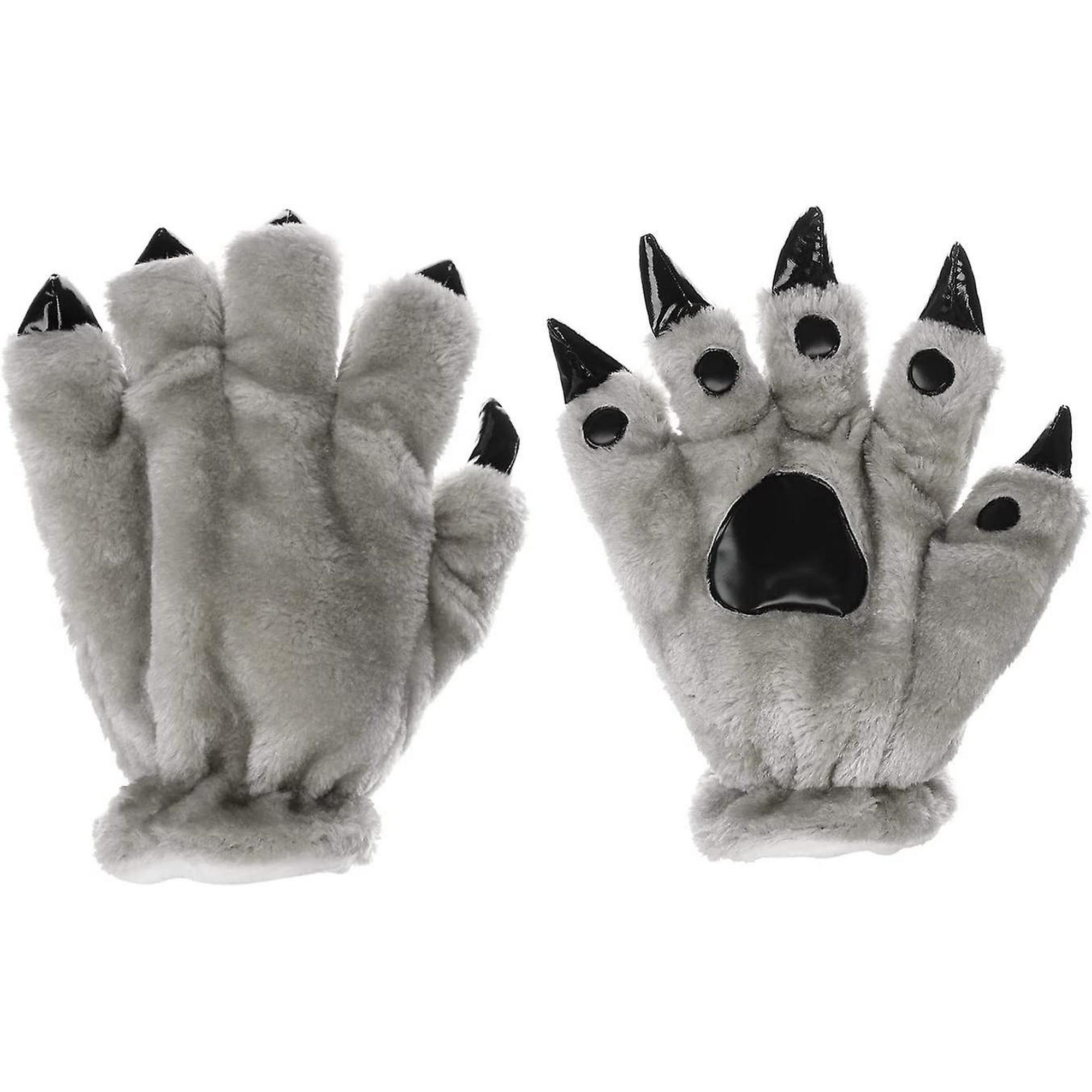 Unisex Adult Wolf Claw Gloves Dinosaur Paw Cute Cartoon Mittens Winter Warm  Plush Animal Hand Warmer Furry Gloves For Halloween Christmas Fancy |  Walmart Canada